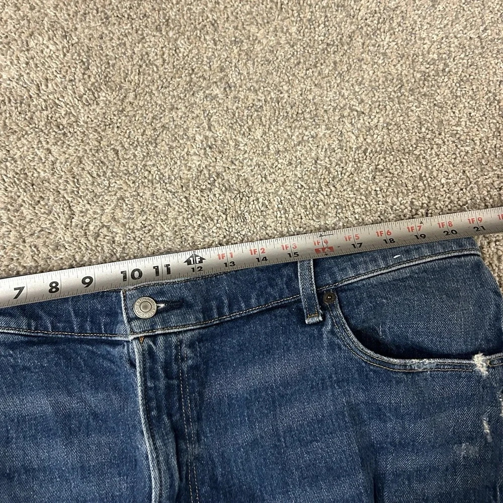 Abercrombie Fitch High Rise Mom Jean Women's 35/20s Blue Y2K 90s Denim‎
